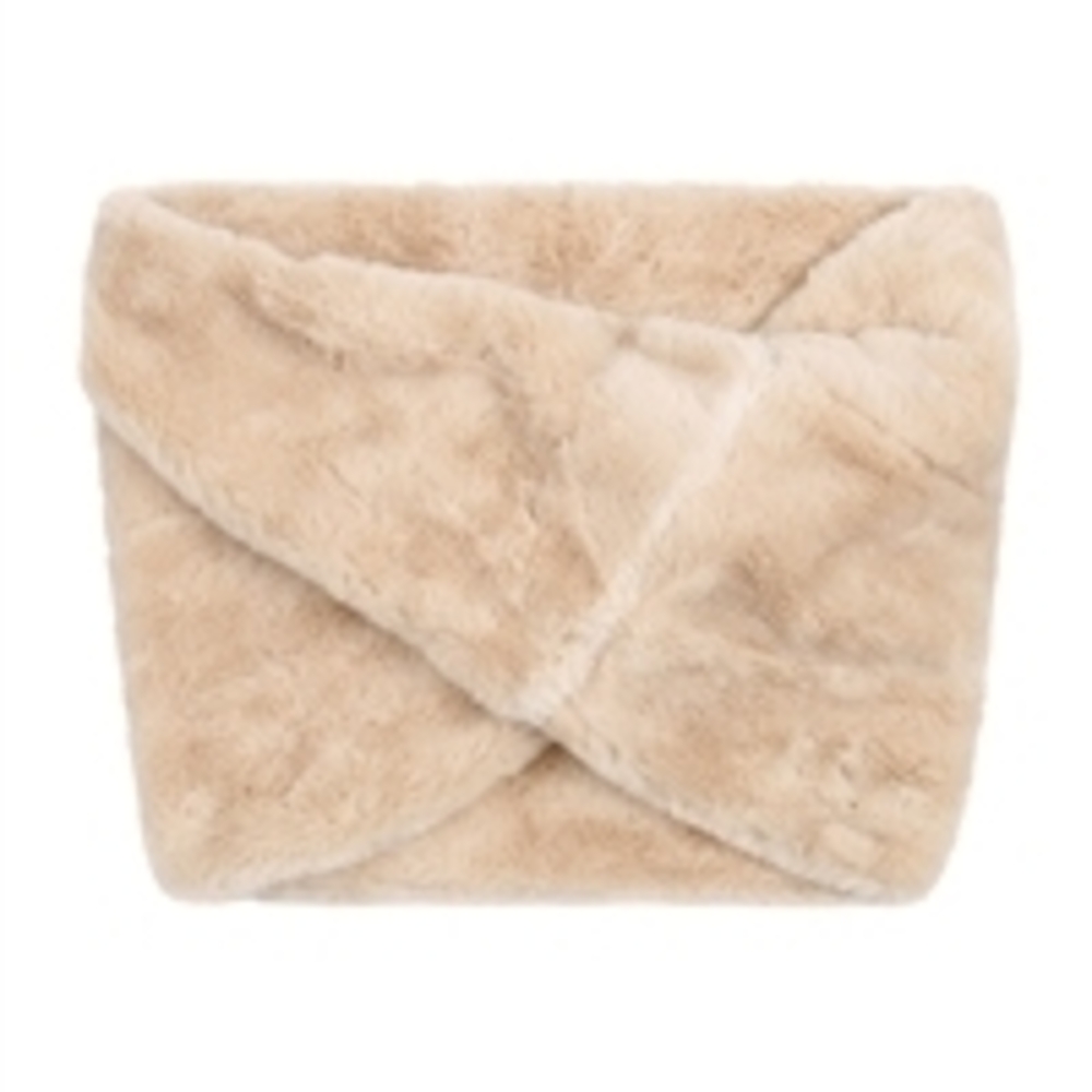 Cozy Faux Fur Infinity Scarf - Picture 3 of 4